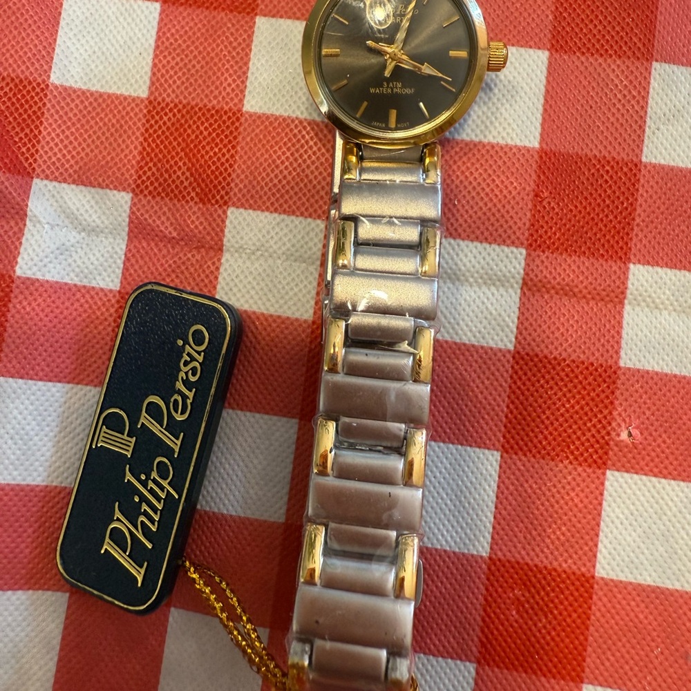 Women's Gold and Silver Watch